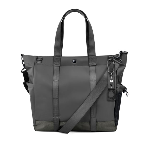 travel inspira Laptop Tote Bag for Women/Men, Water-Repellent & Wrinkle-Resistant Work Bag with Adjustable Strap, Durable Bottom, Spacious for 15.6"