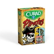 Curad Pirates Bandages, Assorted Colors, 20 Ct