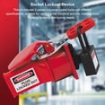 thumbnail image 3 of Waterproof Socket Lock, 5 Pieces Multi Specifications Socket Lockout Device  for Small Industrial Sockets, 3 of 7
