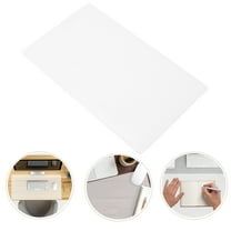 WEUVEB Transparent Desk Protector Mat for Office with Antislip Clear PVC Surface