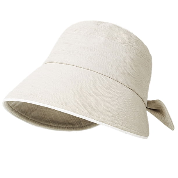 Sombrero de pescador con circunferencia de cabeza de 56-58 cm, sombrero de verano para mujer que cubre la cara, sombrero protector solar