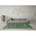 thumbnail image 3 of Ahgly Company Indoor Rectangle Persian Turquoise Blue Traditional Area Rugs, 2' x 3', 3 of 4