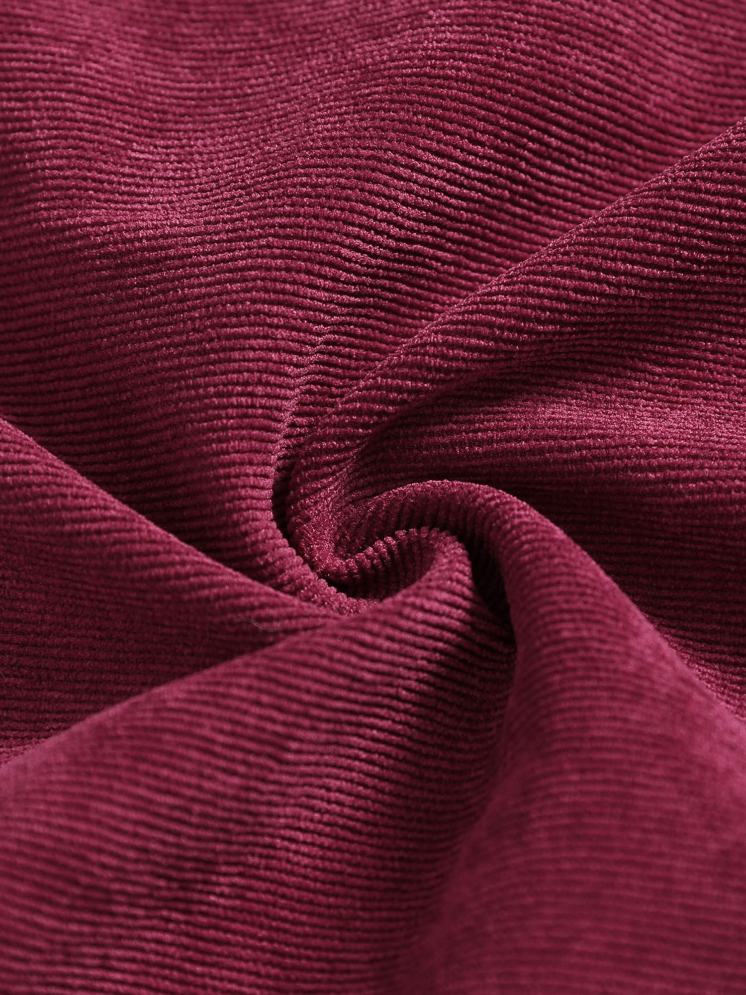 DARING DIVA Women's Corduroy Button Front A-Line Bib Overall Pinafore Dress M Burgundy