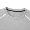 thumbnail image 6 of Xdegoge Mens Long Sleeve Athletic Shirts Raglan Crewneck Workout Tees Lightweight Quick Dry Pullover Tops for Gym Running Sports, 6 of 6