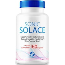 Sonic Solace - Advanced Ear Support, Natural Formula to Promote Inner Ear Health, Tinnitus Supplement for Ringing, Official Auditory Pills, SonicSolace Reviews (60 Capsules)