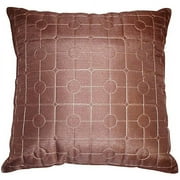 Canopy Mod Circles Pillow 18x18, Brown