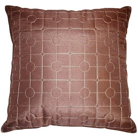 Canopy Mod Circles Pillow 18x18, Brown
