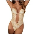 thumbnail image 2 of Shapers Shapewear for Women Plus Size Backless Built In Bra Body Shaper Seamless With Open Crotch XL, 2 of 8