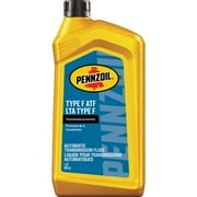 Pennzoil Type F Automatic Transmission Fluid, 1 Qt. 550049545 Pack of 6