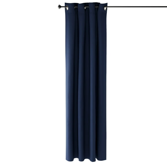 Furinno Collins Blackout Curtain 52X84 In. 2 Panels, Dark Blue