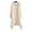 Beige, variant on ZANZEA Women Full Sleeve Sheer Casual Kimono Long Cardigan Irregular Hem Coats