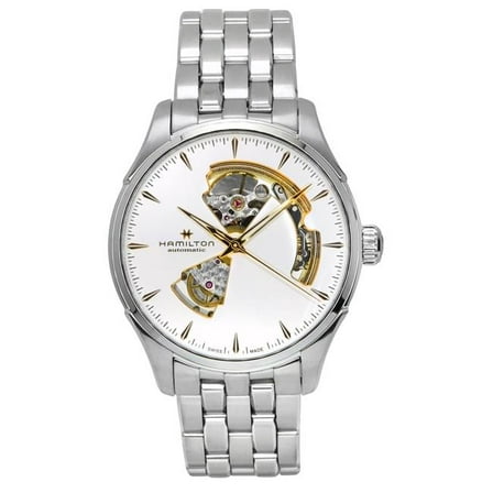 Hamilton Jazzmaster Open Heart Men's Automatic Silver Dial Watch H32675151