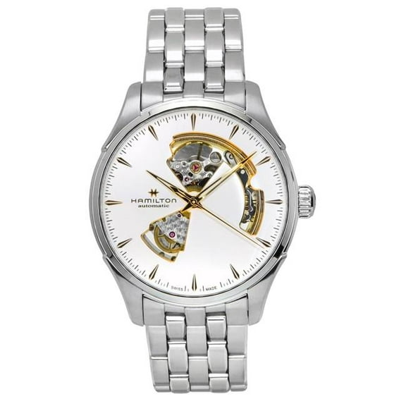 Hamilton Jazzmaster Open Heart Men's Automatic Silver Dial Watch H32675151