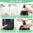 thumbnail image 3 of Gugxiom Massage Oil Warmer, LED Display Single Bottle Pro Massage Heater, Temperature Control Oil Warmer for Massage with 2 Oil Bottles, for Lotion Cream (US Plug), 3 of 8