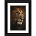 thumbnail image 1 of Alshammari, Fahad 10x14 Black Ornate Wood Framed with Double Matting Museum Art Print Titled - Pride of Savanna, 1 of 1