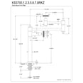 thumbnail image 5 of Kingston Brass KS3708RKZ Wendell Deck Mount Pot Filler Faucet with Knurled Handle, Brushed Nickel, 5 of 7