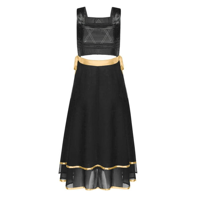 black praise dance dresses Asymmetrical Mesh Dance Tunic (dress not included) Black / 2X-3X-Adult