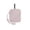 Beige, variant on Dongrere Mini Silicone Makeup Case, Portable Zipper Cosmetic Holder with Wrist Strap, Portable Makeup Bag Coin Purse for Women Men, 4x4.6 Inch, Hot Pink
