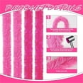 thumbnail image 2 of NOGIS 5 Pcs Feather Boas Artificial Fluffy Boas Bulk Decoration for Wedding Costume Birthday Halloween Xmas (5ft,Pink/Rose Red), 2 of 6