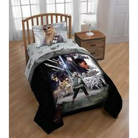 Star Wars Ep 8 'Epic Poster' Reversible Twin Comforter