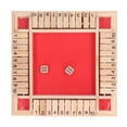 thumbnail image 1 of Tablero de mesa de juego de dados en caja, juego de dados en caja de madera Juego de dados en caja de madera Juego de dados en caja construido para profesionales, 1 of 8