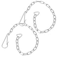 thumbnail image 4 of Troglfold toilet chain 2pcs Toilet Flapper Chains Replacement Chains Flexible Toilet Water Tank Flapper Chains,9.69"X0.47"X0.04", 4 of 12