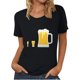 thumbnail image 1 of Blusa de mujer Oktoberfest Camiseta de cuello redondo Estampado de verano Jersey de manga corta Camiseta de mujer para hombre Tops Camisa Pompotops hfajkhk136107, 1 of 5