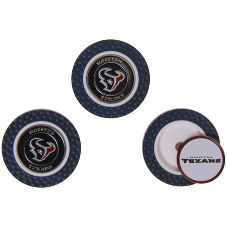 UPC 637556311887 product image for Houston Texans 3-Pack Poker Chip Golf Ball Markers | upcitemdb.com