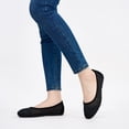 thumbnail image 6 of Ecetana Women's Ballet Flats Round Toe Floral Lace Flats with Elastic Strap Casual Dressy Shoes, 6 of 6
