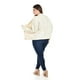 thumbnail image 3 of Cardigan con diseño de trenza Roman Fashion / Tallas Extras, 4014 (Hueso) beige 40, 3 of 7