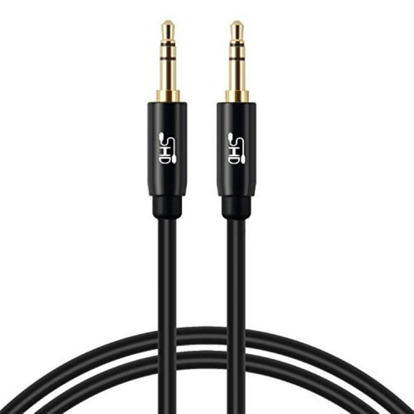 Aux Cable,SHD 3.5mm Audio Cable Aux for Car Auxiliary Audio Stereo Cable 3.5mm Cord Premium Sound Dual Shielded with Gold Plated Connectors-6Feet