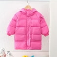 thumbnail image 4 of WOYY Winter Boys Hooded Long Down Coat Thickened Warm Padded Jacket Outerwear, Sizes 11-12, 4 of 4