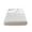 🍒 White_New#344, variant on Twin Size Washed Cotton Spandex Fitted Sheet, Soft Breathable Wrinkle Resistant, No Ironing, White for Bedroom and Dorm