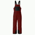 thumbnail image 6 of Gubotare Kid Snow Bib Boy's Waterproof Ski Bibs Warm Snow Pants Snowboarding Overall Insulated Outdoor Jumpsuit Size 8-9 (Wine,8-9 Years), 6 of 8