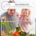 thumbnail image 3 of 2pcs Fish Feeder Mini Shape Food Holder Red Bug Feeding Cup Fish Tank Supply, 3 of 7
