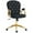 Black, variant on Vinsetto Office Desk Chair, 360° Swivel Computer Chair, Cream White