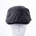 thumbnail image 2 of ITFABS Hommes Casquette Rétro Newsboy Chaud Réglable Léger Durable Béret Pois, 2 of 6