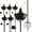 6, variant on Home Garden Torch Set of 4, Outdoor Metal Torches with 5-Prong Grounded Stake, 56-Inch Adjustable Citronella Torches,23.5 oz Metal Light Torches for Patio, Pathway, Party (Ultra-Stable Design)