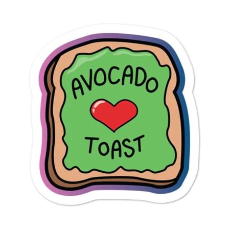 Avocado Toast Sticker