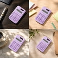 thumbnail image 7 of Cute Calculator, Basic Standard Calculators Small Digital Desktop Calculator ,Four Function Calculator for Teachers Students Basics Office, Small Handheld Calculators, Smart Calculator Pocket Size, 7 of 7