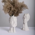 thumbnail image 5 of (Meditación) Jarrón de cerámica del cuerpo humano figura abstracta adornos de florero, 5 of 5