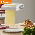 thumbnail image 7 of IAGREEA Pasta Maker Machine, 8 Adjustable Thickness Set Noodle Maker With Roller And Cutter, Noodle Maker Of Dumpling Wrappers, Pasta, Lasagna, 7 of 7