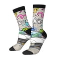 thumbnail image 2 of Ghostbusters Animation Adult Socks Breathable Cozy Soft Crew Socks Novelty Casual Calf Stockings For Men Women, 2 of 8