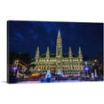 thumbnail image 1 of ARTCANVAS Rathaus Vienna City Hall Austria Canvas Art Print - Size: 26" x 18" (0.75" Deep), 1 of 9