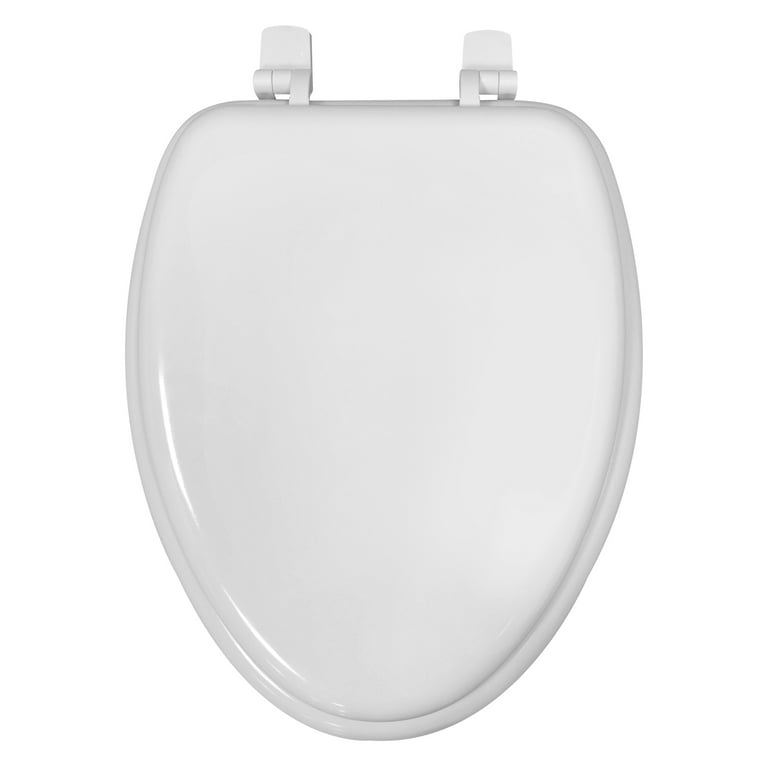 Mainstays Elongated Toilet Seat in White