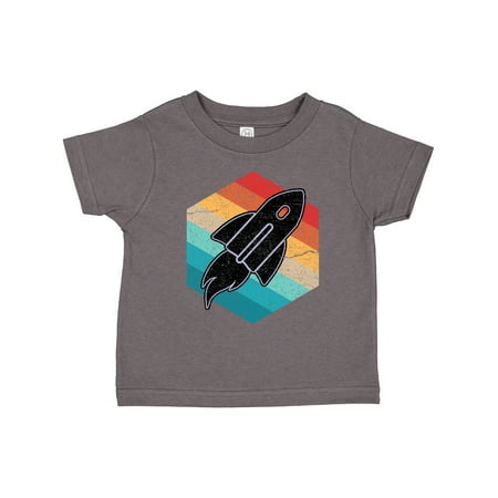 

Inktastic Rocket Ship Retro Space Gift Toddler Boy or Toddler Girl T-Shirt