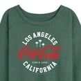 thumbnail image 3 of Coca-Cola - Since 1886 - Los Angeles California - Women's Lightweight French Terry Long Sleeve Shirt, 3 of 5