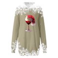 thumbnail image 3 of WILLBEST Vestidos Casuales Sudadera Larga Con Estampado Navideño Para Mujer Top Festivo Informal Y Cómodo 2025 Elegante Y Acogedor Para La Temporada De Invierno, 3 of 3