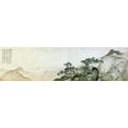 thumbnail image 2 of Yin, Tang 24x9 Gold Ornate Wood Framed with Double Matting Museum Art Print Titled - Dreaming Of Immortality In A Thatched Cottage, 2 of 4