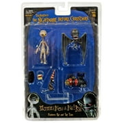 NECA The Nightmare Before Christmas Series 4 Mummy Boy Bat Kid Action Figure Set